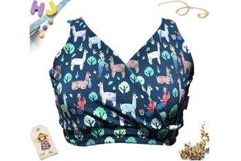 Llama Trek Nursing Bra